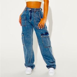 Wide Leg Jeans Size 9